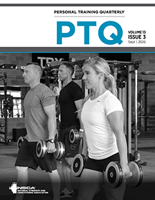 Personal Training Quarterly Online Journal